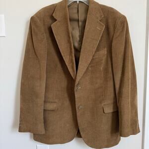 Croft & Barrow Corduroy 100% cotton Blazer Mens 40L